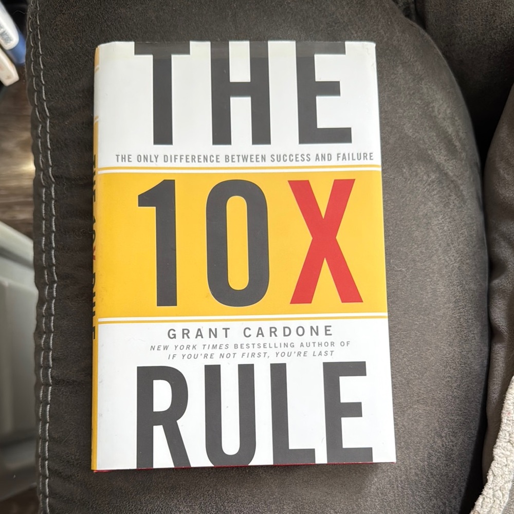 USED The 10X Rule Book by Grant Cardone